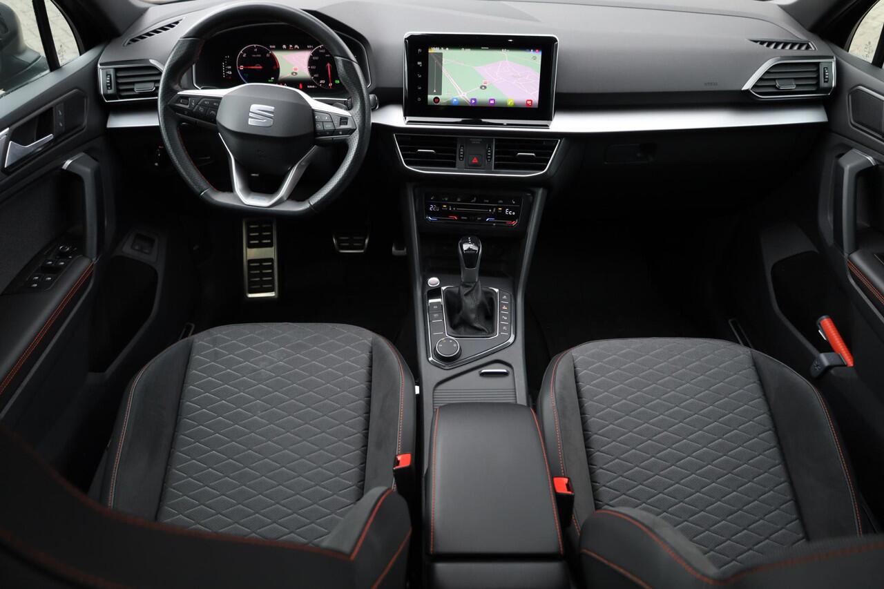 Seat Tarraco 1.4 TSI e-Hybrid PHEV FR Business 240PK / 180kW DSG, NL auto 1e eigenaar door ons nieuw geleverd en onderhouden, PPF folie neus, 21" LMV, rondomzichtcamera (area view), wegklapbare trekhaak, extra getinte ramen achter, panoramadak, voorstoelen verwarmbaar