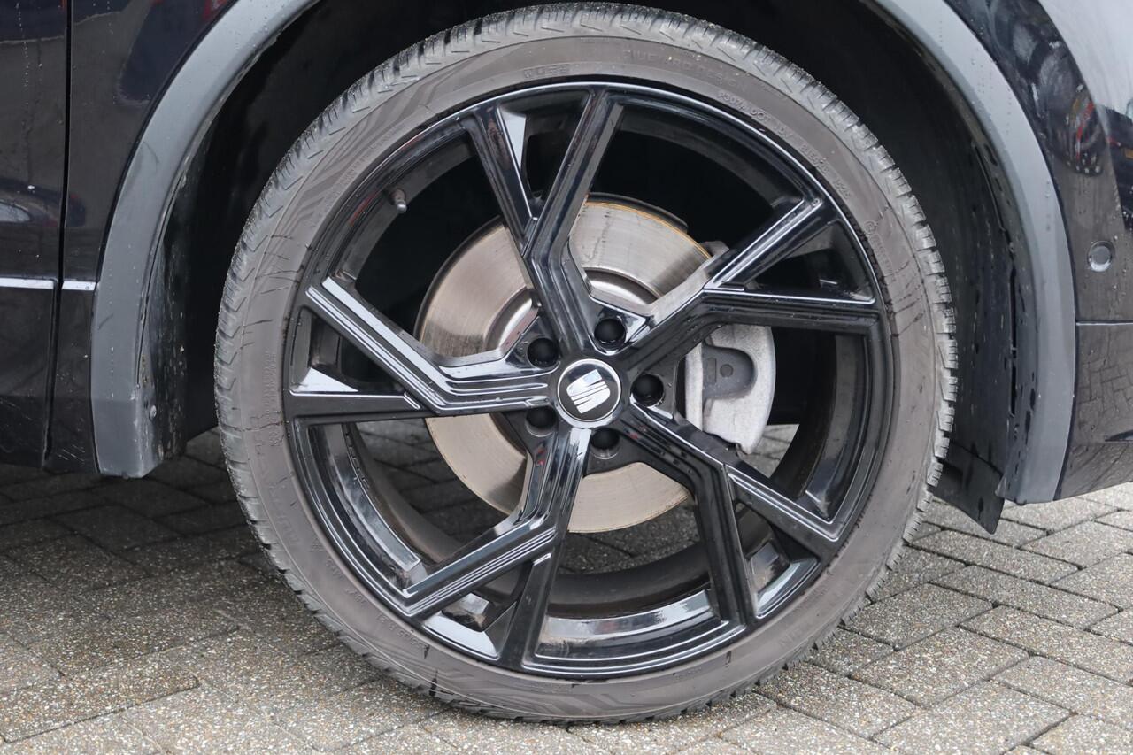 Seat Tarraco 1.4 TSI e-Hybrid PHEV FR Business 240PK / 180kW DSG, NL auto 1e eigenaar door ons nieuw geleverd en onderhouden, PPF folie neus, 21" LMV, rondomzichtcamera (area view), wegklapbare trekhaak, extra getinte ramen achter, panoramadak, voorstoelen verwarmbaar