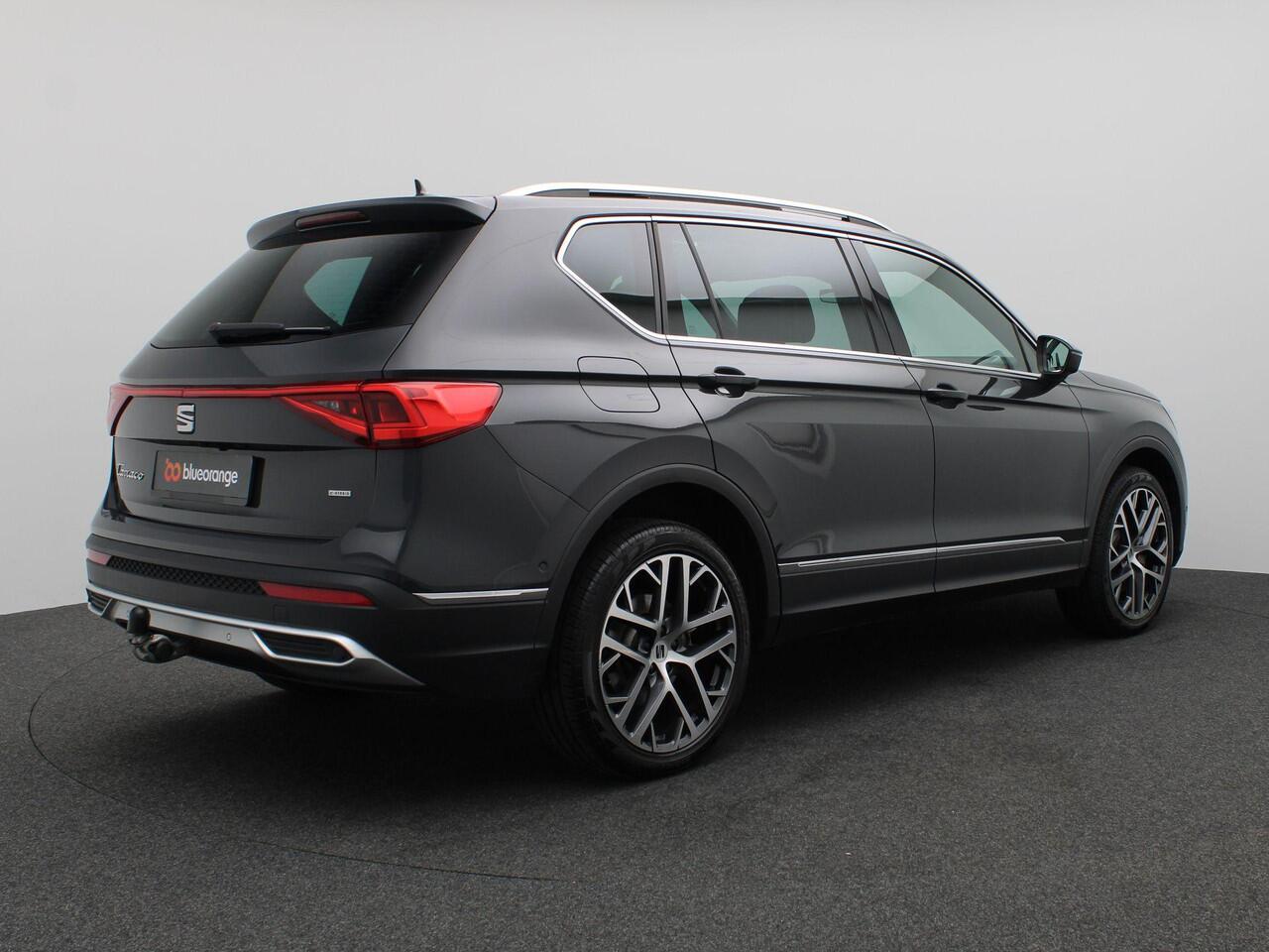 Seat Tarraco Xperience PHEV 1.4 TSI e-Hybrid 245pk full led, trekhaak, standkachel, 360gr. camera, schuif-kanteldak, adaptive cruise, side assist, stoelverwarming voor & achter, alarm, keyless, 20" lichtmetaal