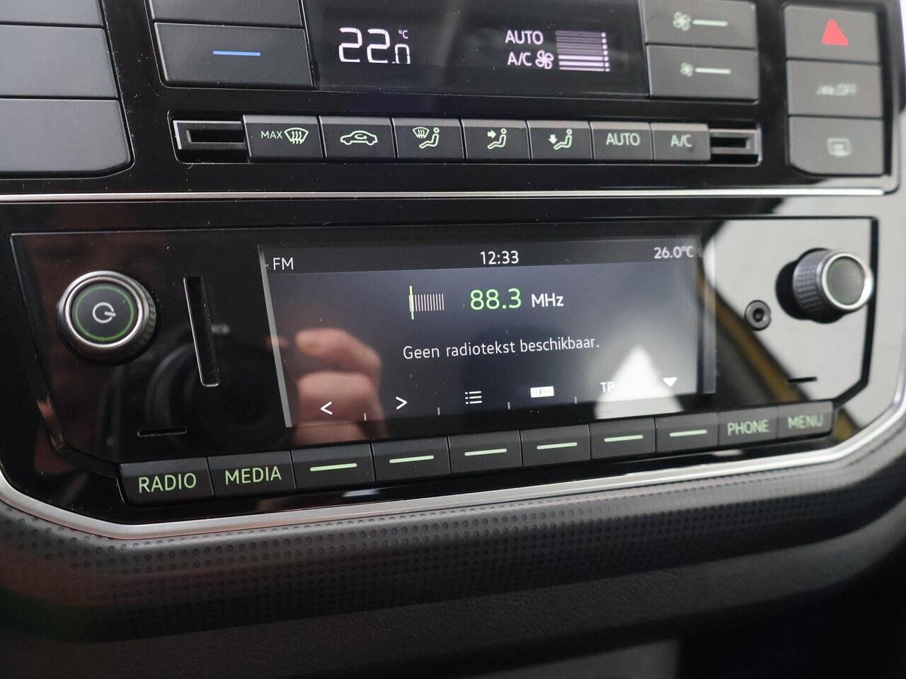 Skoda E-Citigo e-iV EV Ambition | 83 PK | SoH 87% | Climate control | Bluetooth | Verkeersbord detectie |