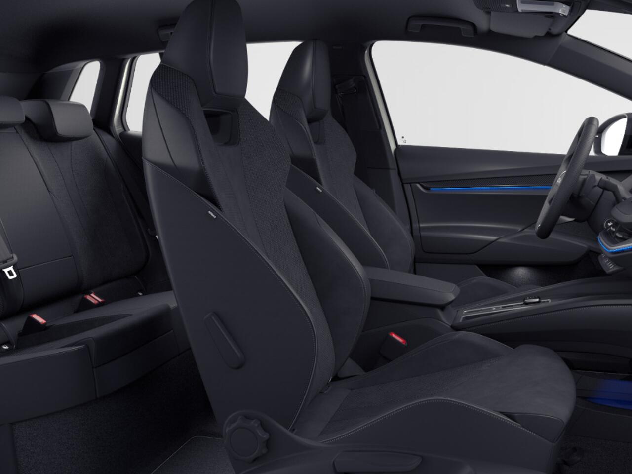 Skoda Elroq Sportline Elektromotor 150 kW / 204 PK SUV Elektri | 21'' Lichtmetalen Velgen | Business Upgrade Clever Pakket | Trekhaak wegklapbaar | 1500,- inruilvoordeel!!