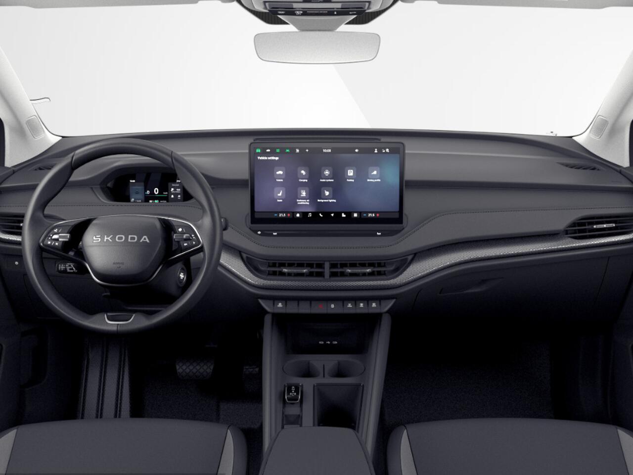 Skoda Elroq Selection Elektromotor 125 kW / 170 PK SUV | Trekhaak wegklapbaar | PRIVATELEASE 416,- PER MAAND!! | 1500,- INRUILPREMIE!!| 2025 rijden!