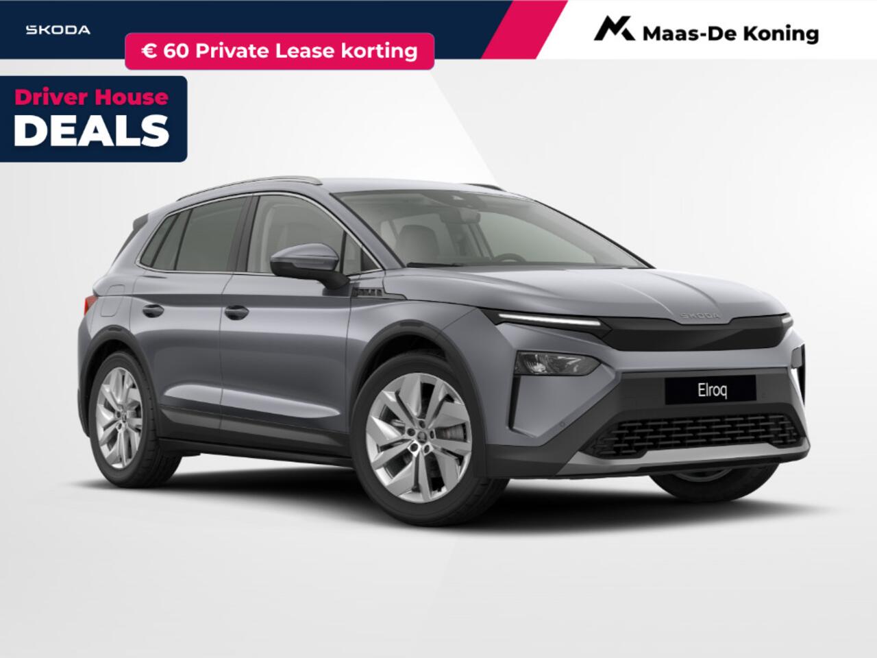 Skoda Elroq Business Edition Tour Elektromotor 150 kW / 204 PK | 20 inch Vega Velgen | Private lease ¤419,- p/m | ¤1500 inruilpremie |