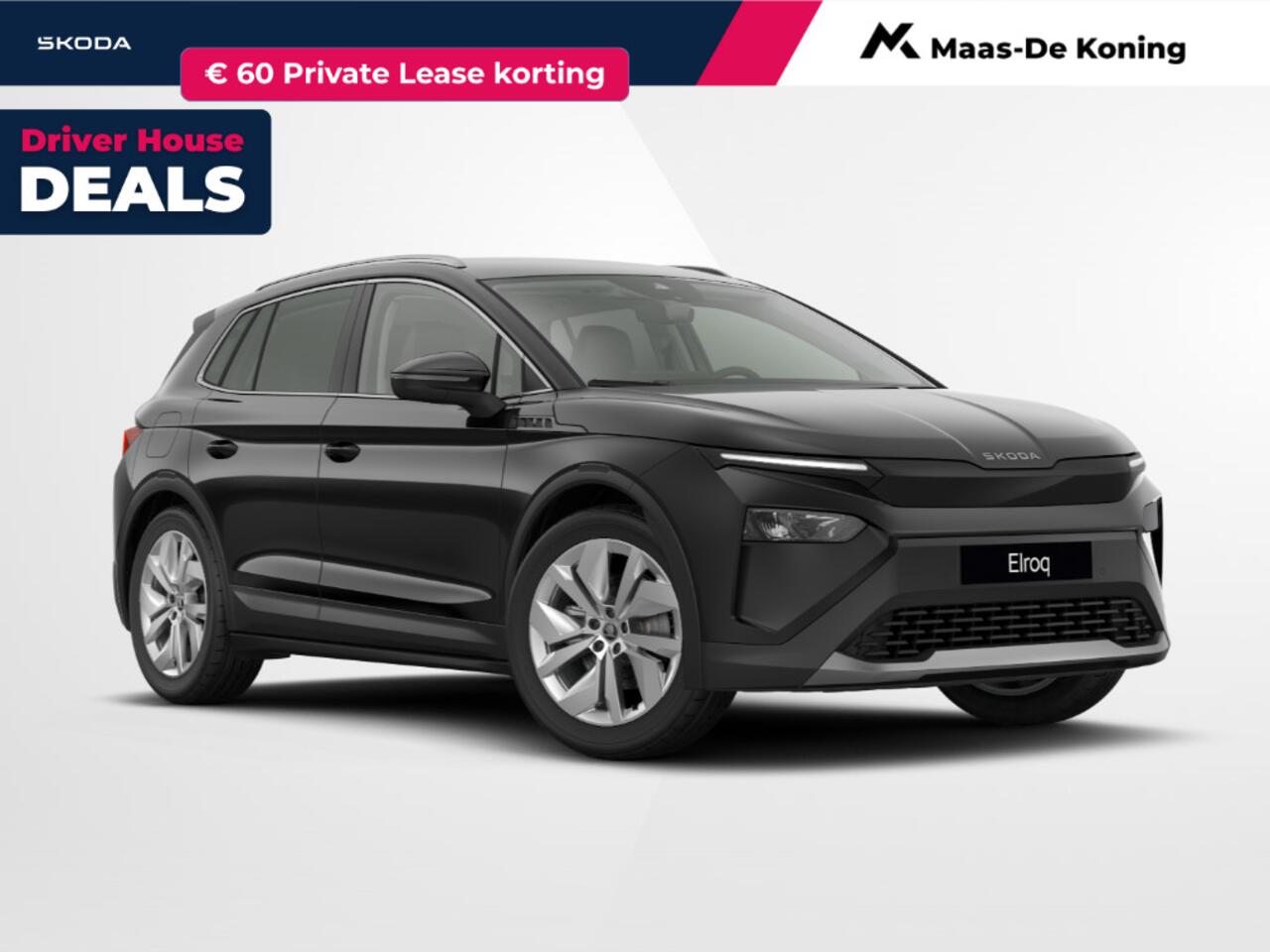Skoda Elroq Business Edition Tour Elektromotor 150 kW / 204 PK | 20 inch Vega Velgen | Private lease ¤419,- p/m | ¤1500 inruilpremie |