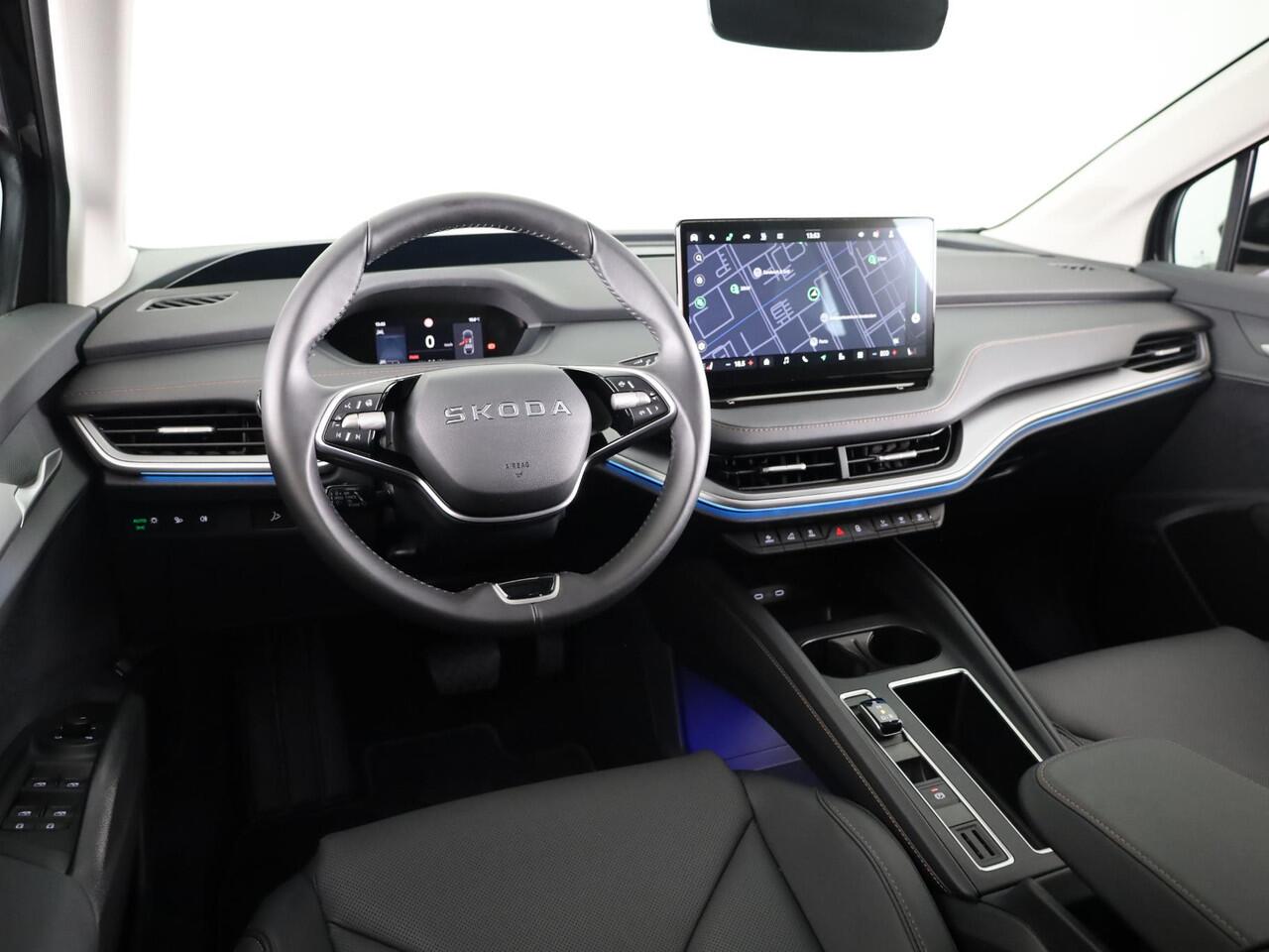 Skoda Elroq 85 Business Edition 286pk | Leder | Head Up | Elek. stoel | 21 inch | 360 camera | Adaptive Cruise | Blind Spot