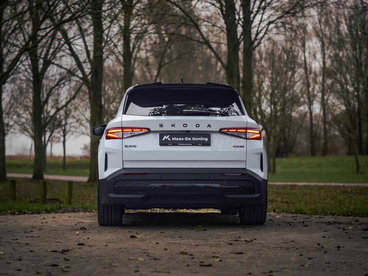 Skoda Elroq 85 Sportline 210kW/286PK Elektrische aandrijving | Business upgrade pakket - maxx | Trekhaak wegklapbaar | Black Pakket | 21 inch lichtmetaal + All-Season banden