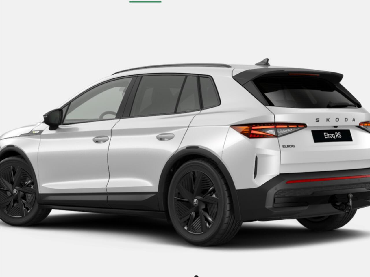 Skoda Elroq RS Elektromotor 250 kW / 340 PK SUV Elektrische aa