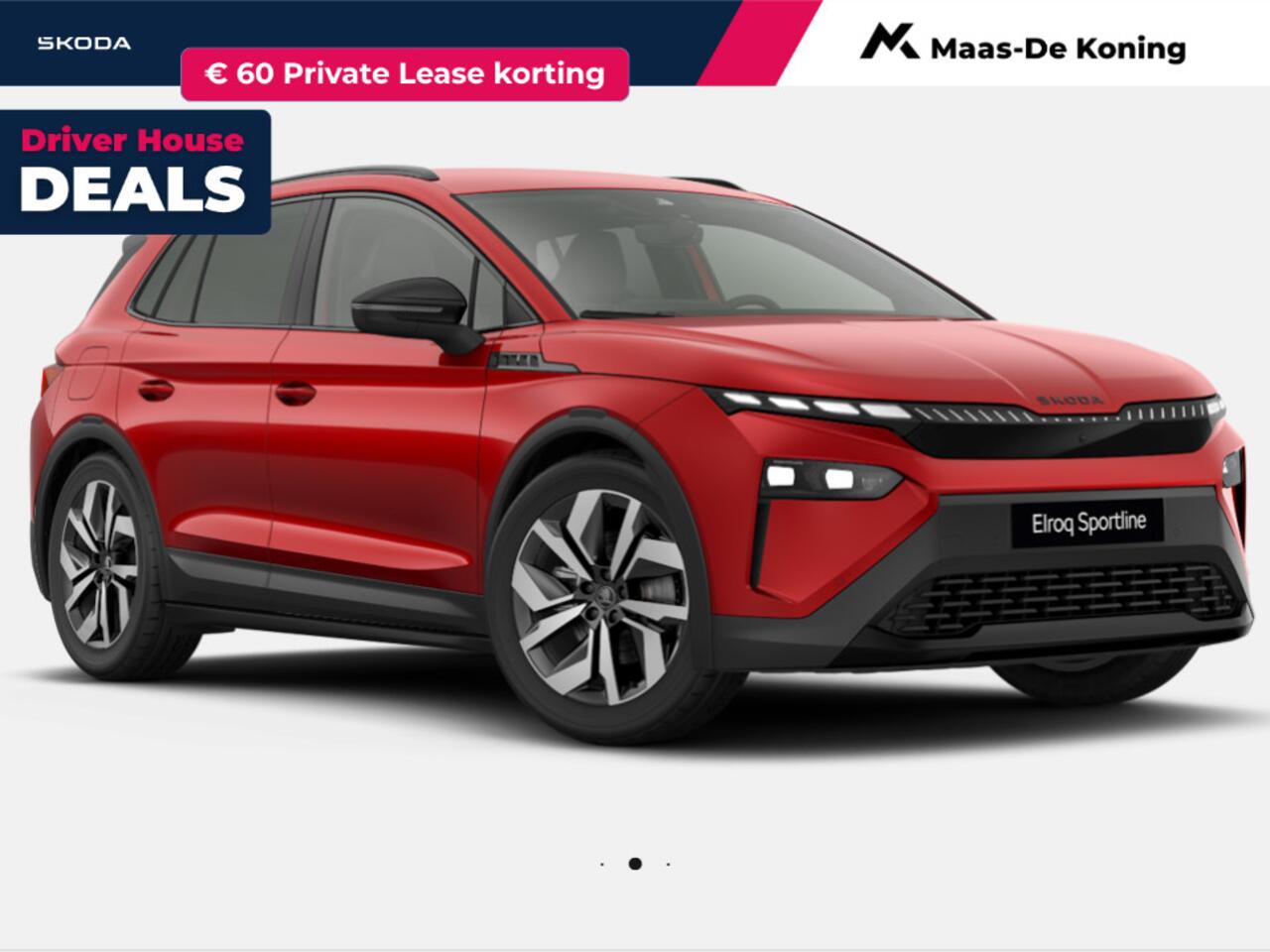 Skoda Elroq Sportline Elektromotor 210 kW / 286 PK SUV Elektri / Levering 2025 / Plus / Trekhaak