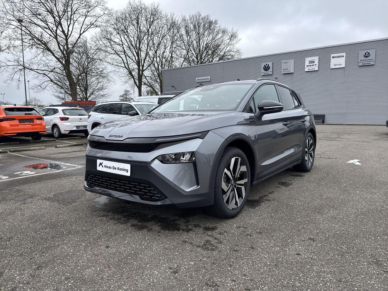 Skoda Elroq 60 Sportline | Graphite Grey | 20 inch Vega Velgen | Private lease v.a. ¤481,- p/m | ¤3000,- inruilpremie