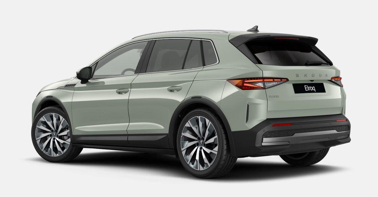 Skoda Elroq 85 Business Edition | 21'' inch Velgen Supernova | Trekhaak wegklapbaar | Winter pakket | Business Upgrade - Plus | Timiano Green | ¤3000,- euro inruilpremie