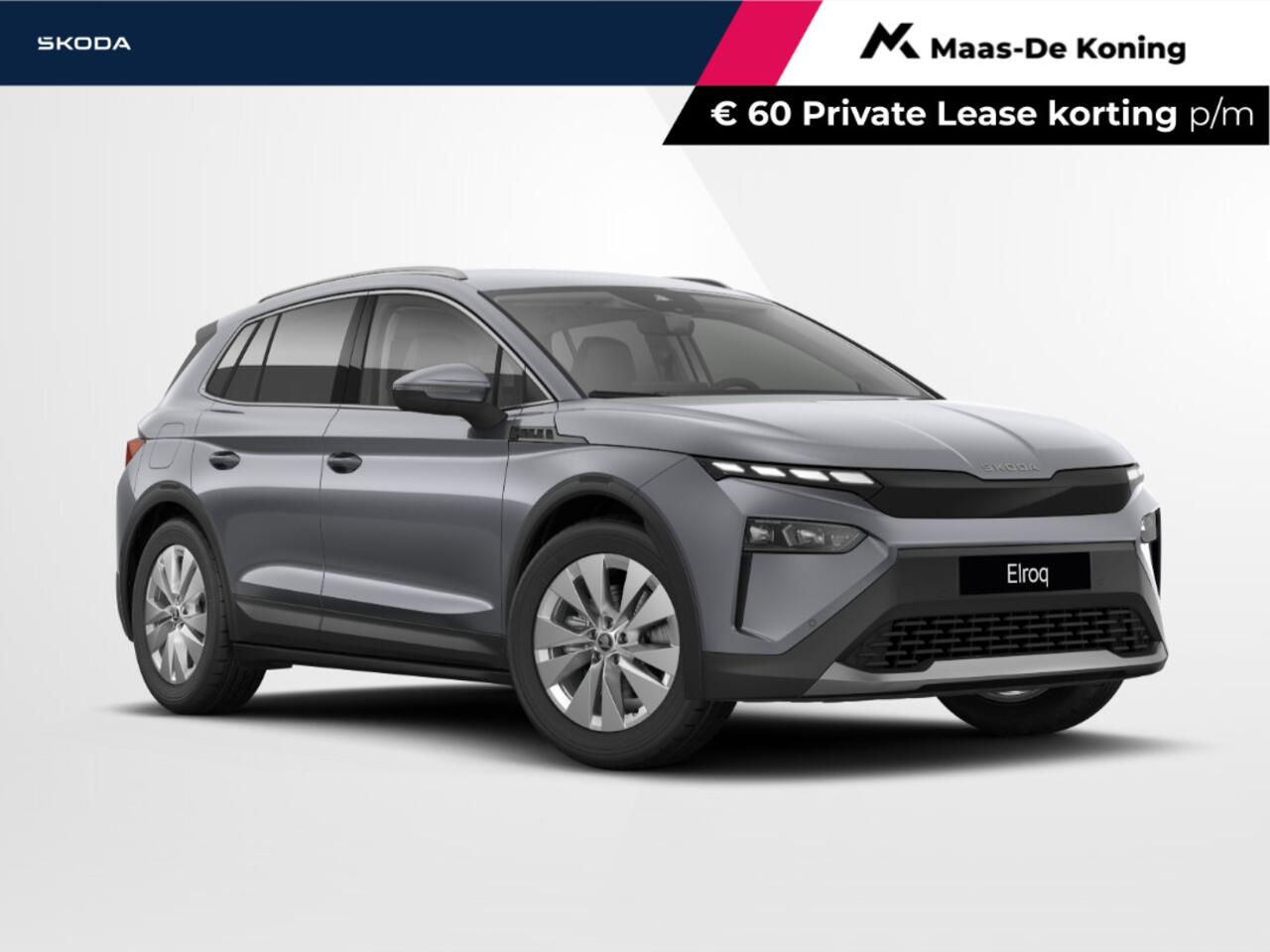 Skoda Elroq Business Edition Elektromotor 210 kW / 286 PK SUV Graphite Grey | Trekhaak | 3000,- inruilpremie