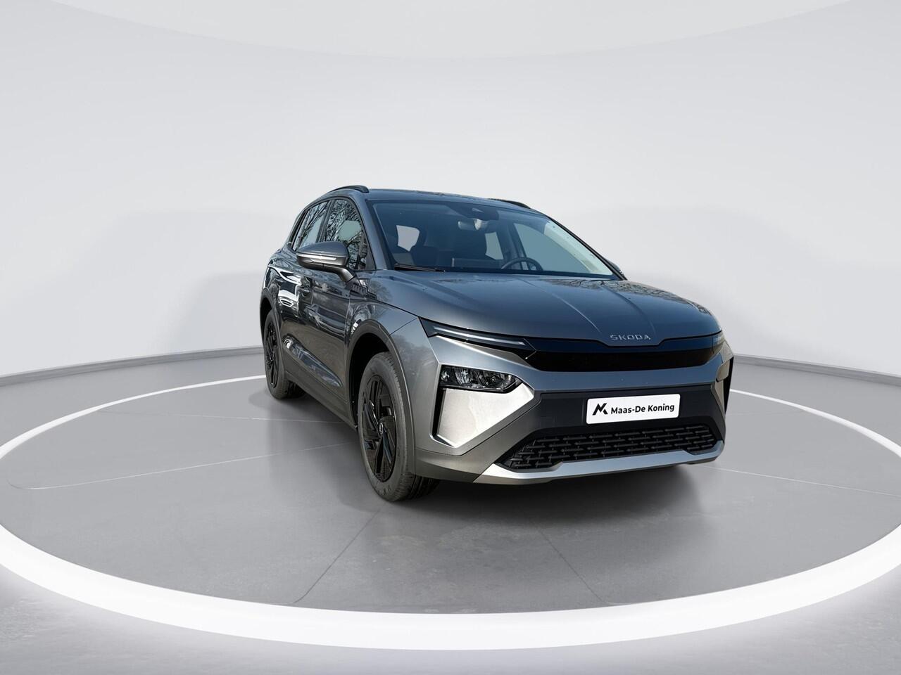 Skoda Elroq Business Edition Elektromotor 210 kW / 286 PK SUV Graphite Grey | Trekhaak | 3000,- inruilpremie