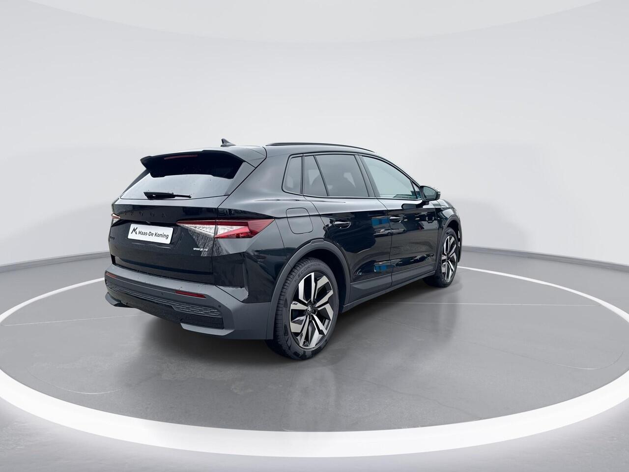 Skoda Elroq Sportline Elektromotor 210 kW / 286 PK SUV Elektri sch | Black Magic | Trekhaak wegklapbaar | 3000,- inruilbonus
