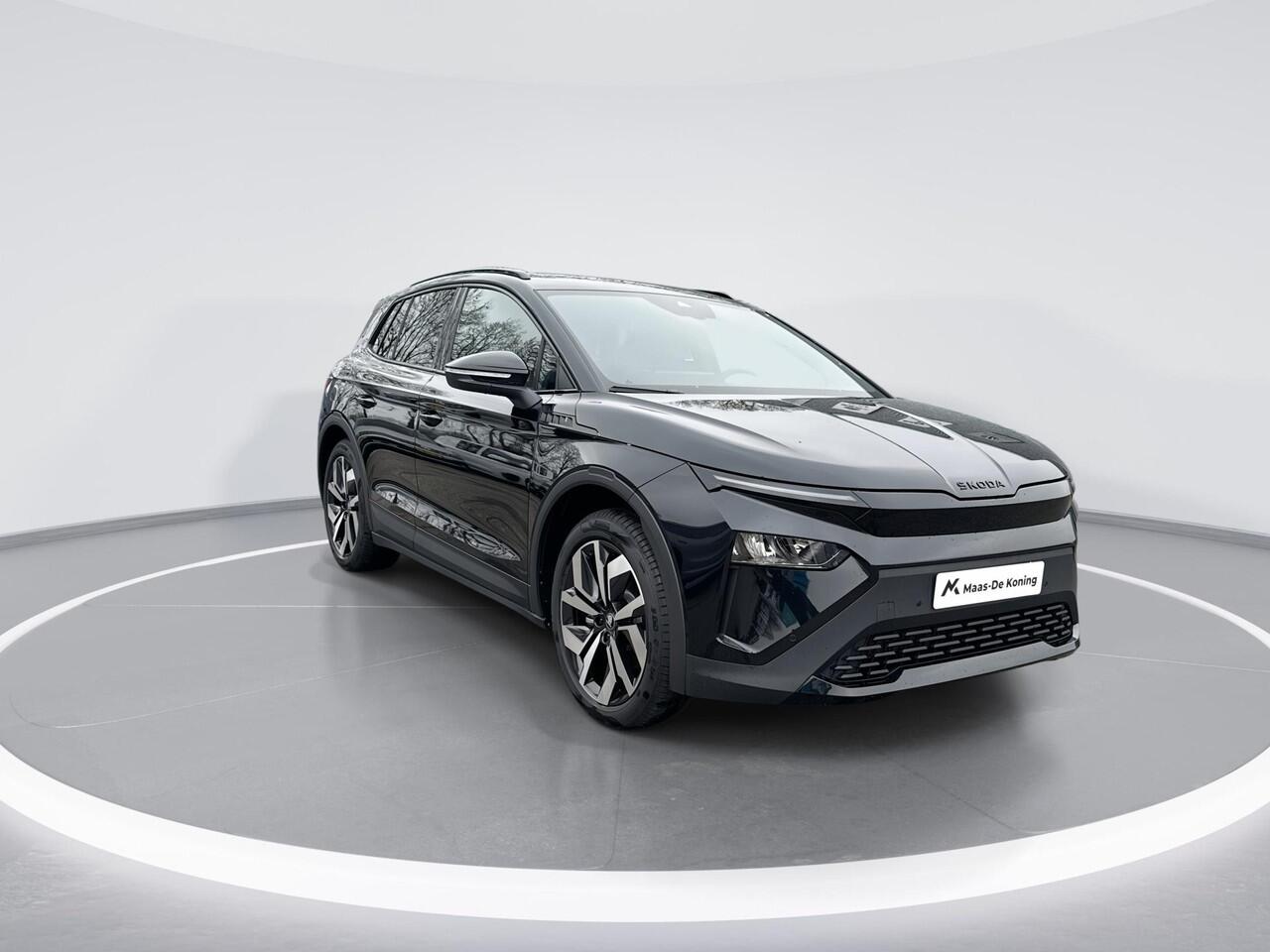 Skoda Elroq Sportline Elektromotor 210 kW / 286 PK SUV Elektri sch | Black Magic | Trekhaak wegklapbaar | 3000,- inruilbonus