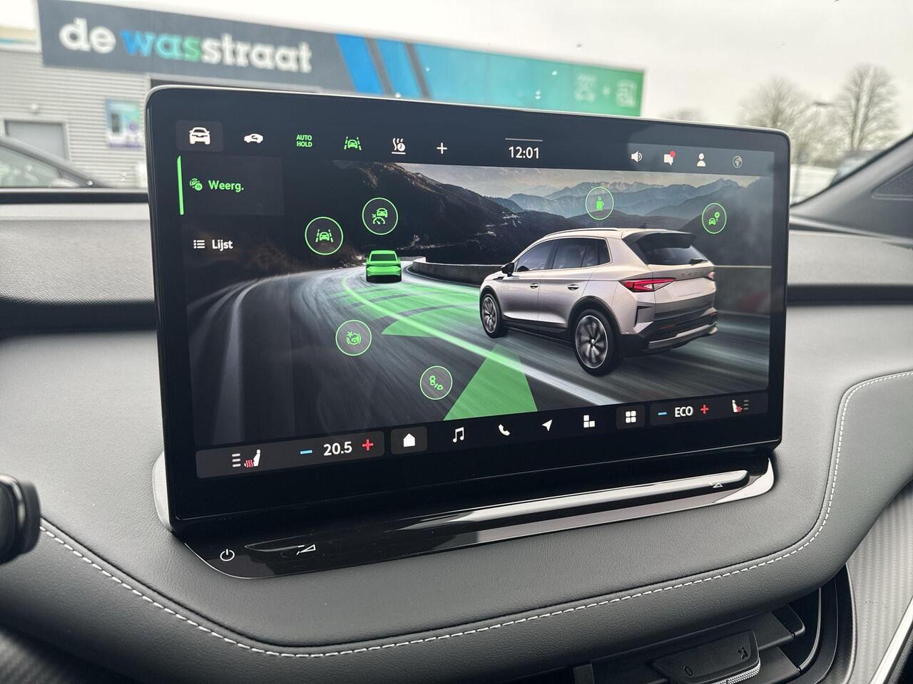 Skoda Elroq Sportline Elektromotor 210 kW / 286 PK SUV Elektri sch | Steel Grey | Trekhaak wegklapbaar | 3000,- inruilbonus