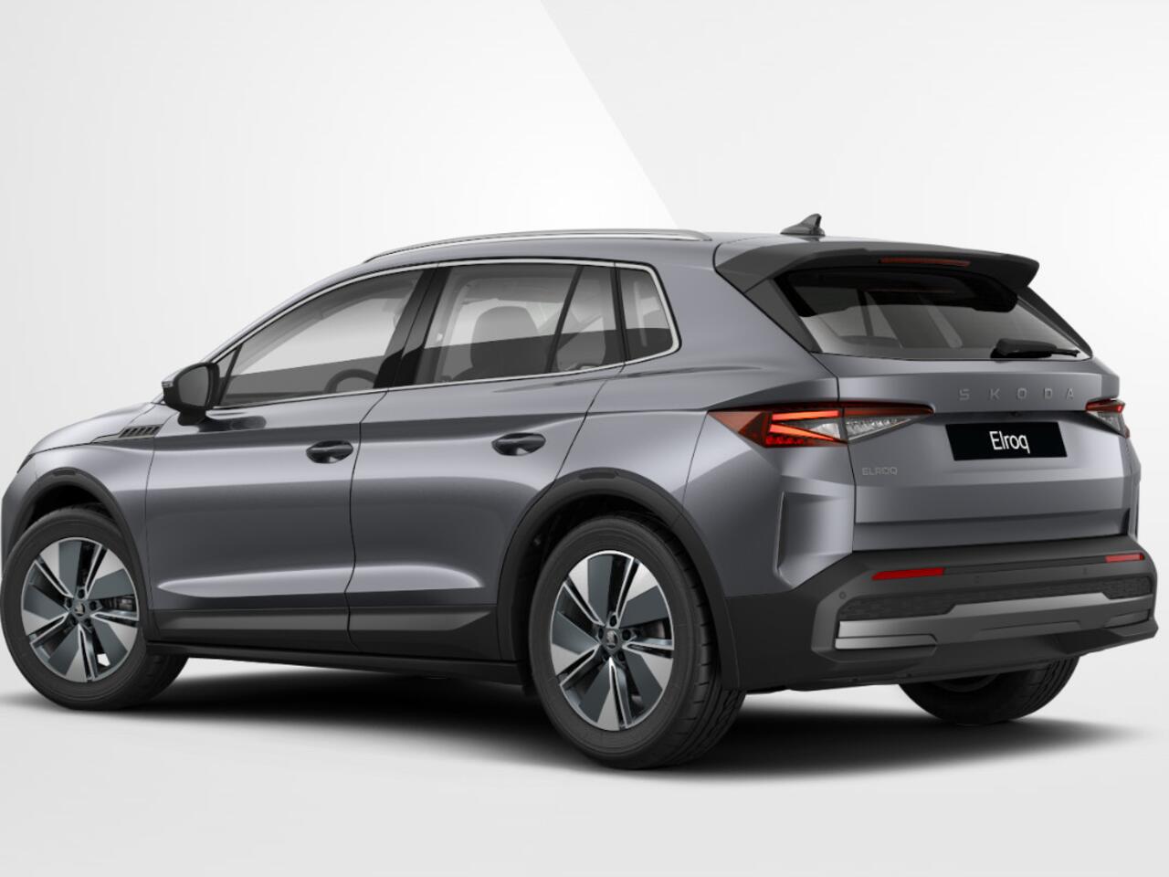 Skoda Elroq Business Edition Elektromotor 210 kW / 286 PK SUV Graphite Grey | Trekhaak wegklapbaar | 3000,- inruilbonus