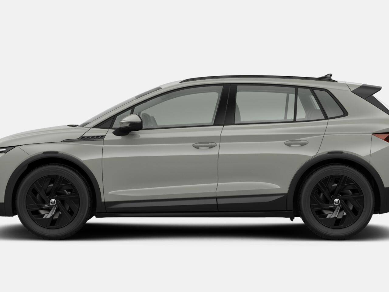 Skoda Elroq Limited 50 Elektromotor 125 kW / 170 PK SUV Elektr isch | Steel Grey | Trekhaak wegklapbaar | 3000,- inruilbonus