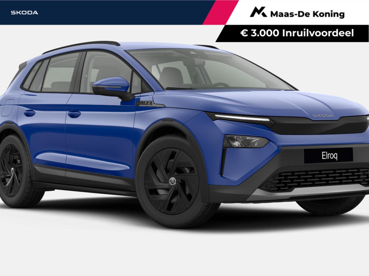 Skoda Elroq Limited 50 Elektromotor 125 kW / 170 PK SUV Elektr isch | Energy Blue | 3000,- inruilbonus