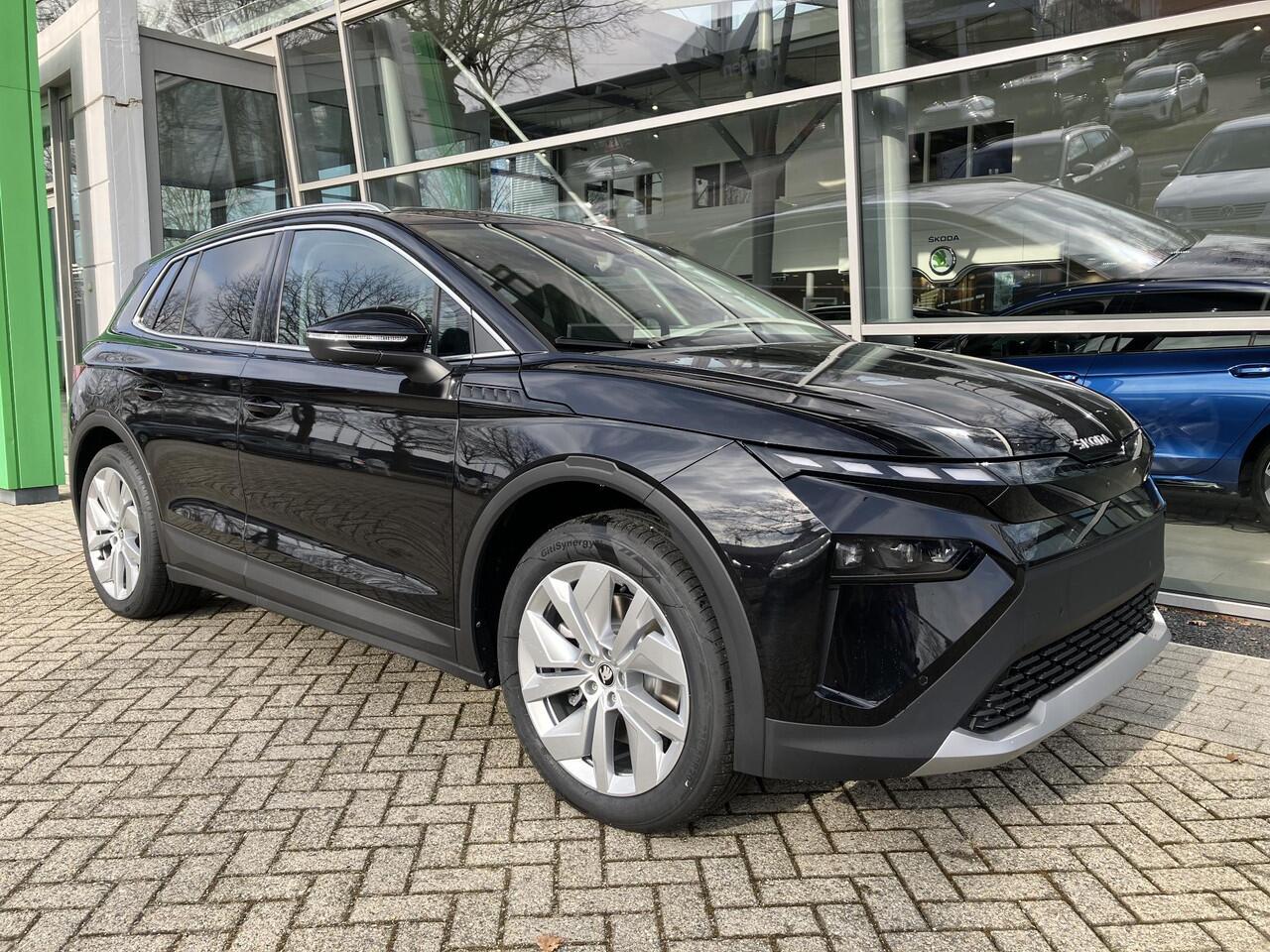 Skoda Elroq 85 Business Edition 286 PK | Trekhaak | Led Matrix | Elektrische achterklep | Verlichte Grille |
