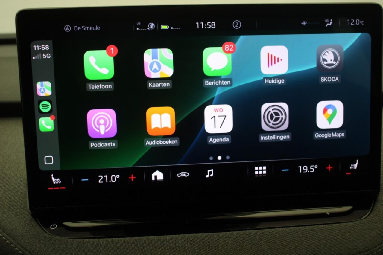 Skoda Enyaq IV 60 - Carplay, Half Leer, Camera, Navi, Stoelverwaming, Cruise