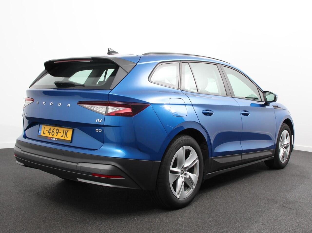 Skoda Enyaq iV 60 Airco Navi Carplay Adaptive Cruise Control Park Pack + Camera Full LED Stoel/Stuurverwarming