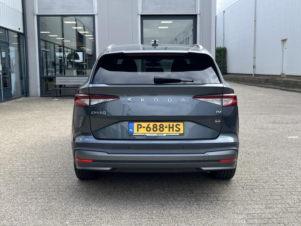 Skoda Enyaq iV 60 | Navi/Leder/Adapt.Cruise/Clima/Stoel+Stuurverw./21"/Apple CarPlay