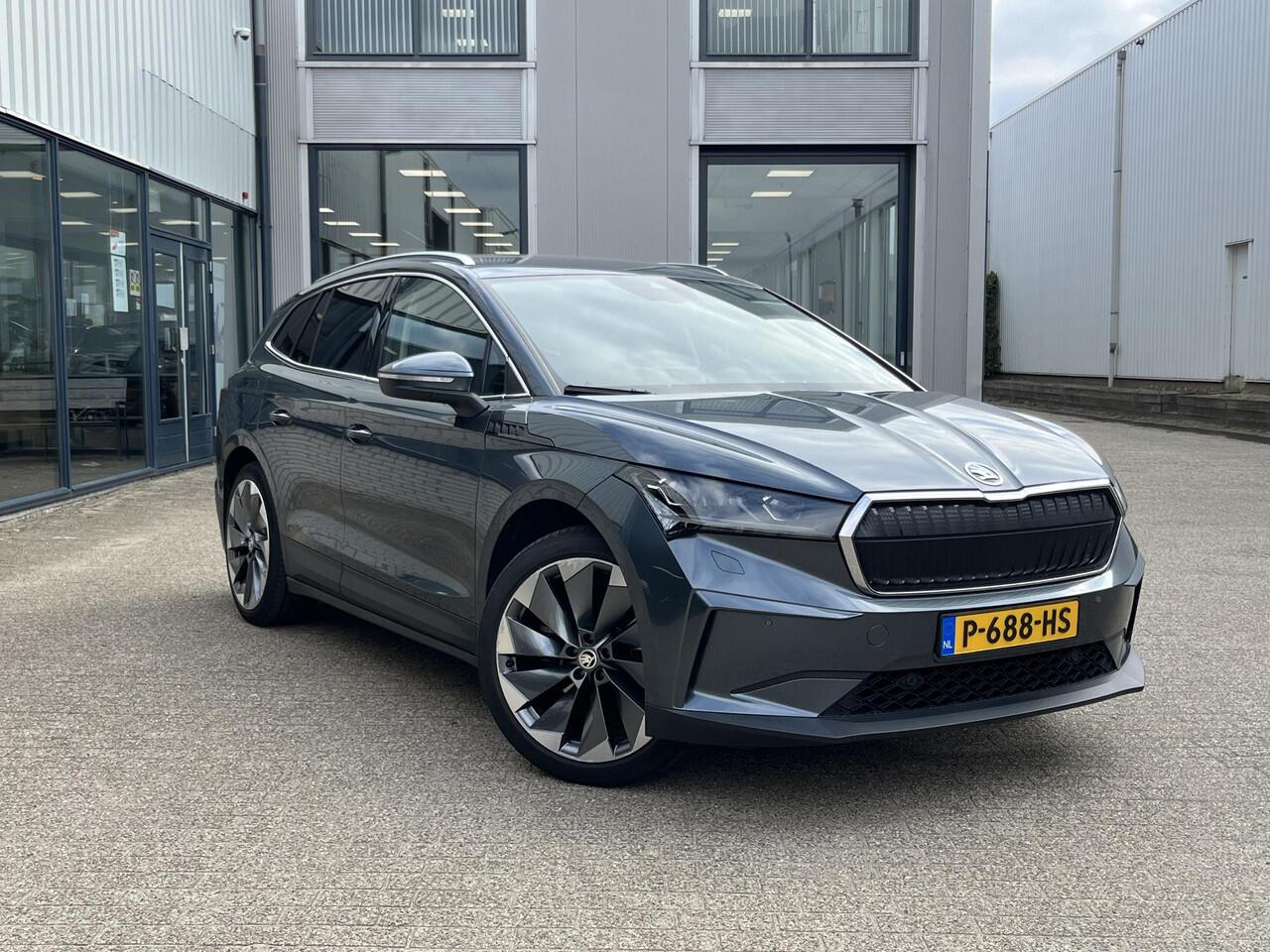 Skoda Enyaq iV 60 | Navi/Leder/Adapt.Cruise/Clima/Stoel+Stuurverw./21"/Apple CarPlay