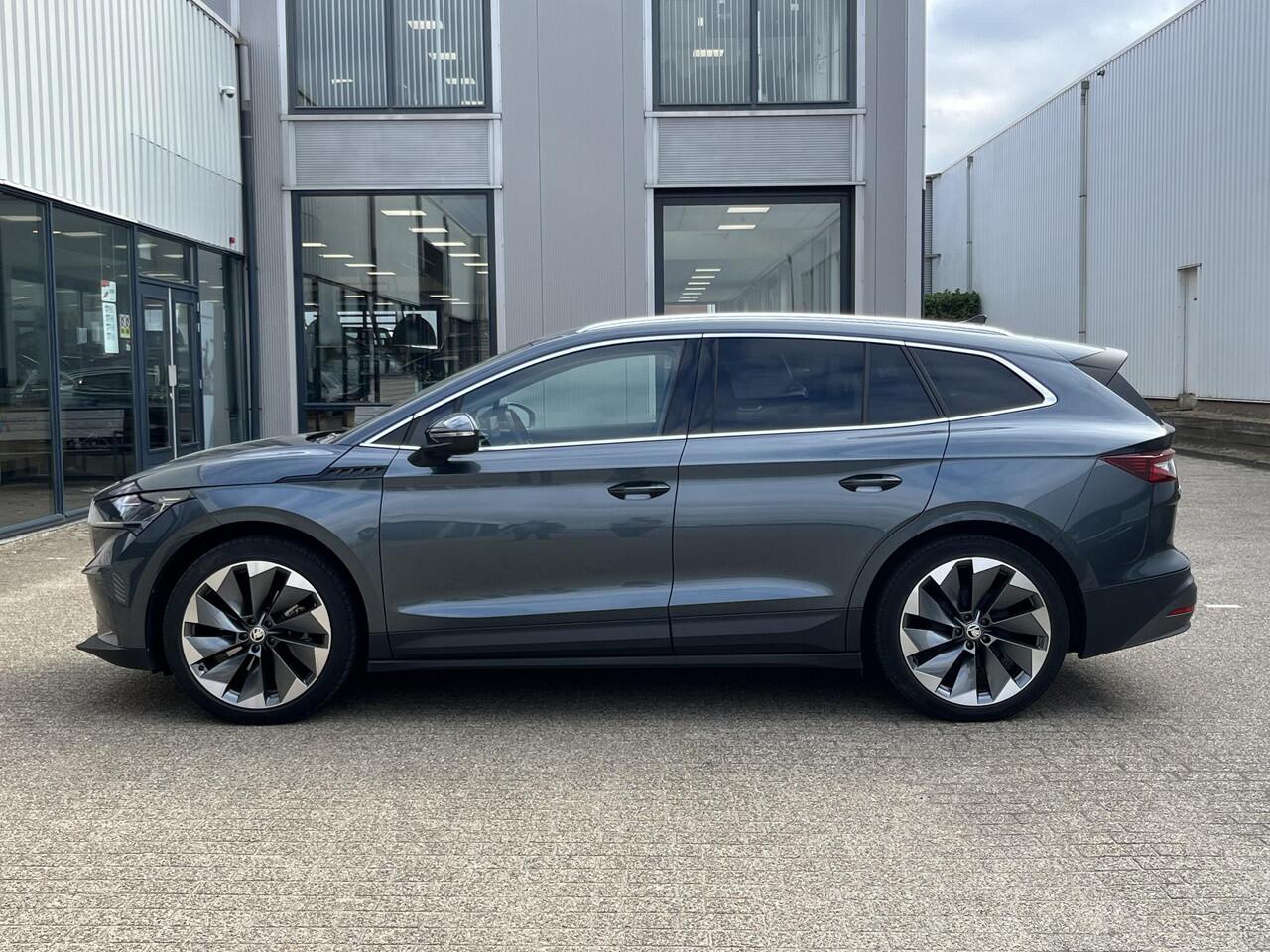 Skoda Enyaq iV 60 | Navi/Leder/Adapt.Cruise/Clima/Stoel+Stuurverw./21"/Apple CarPlay