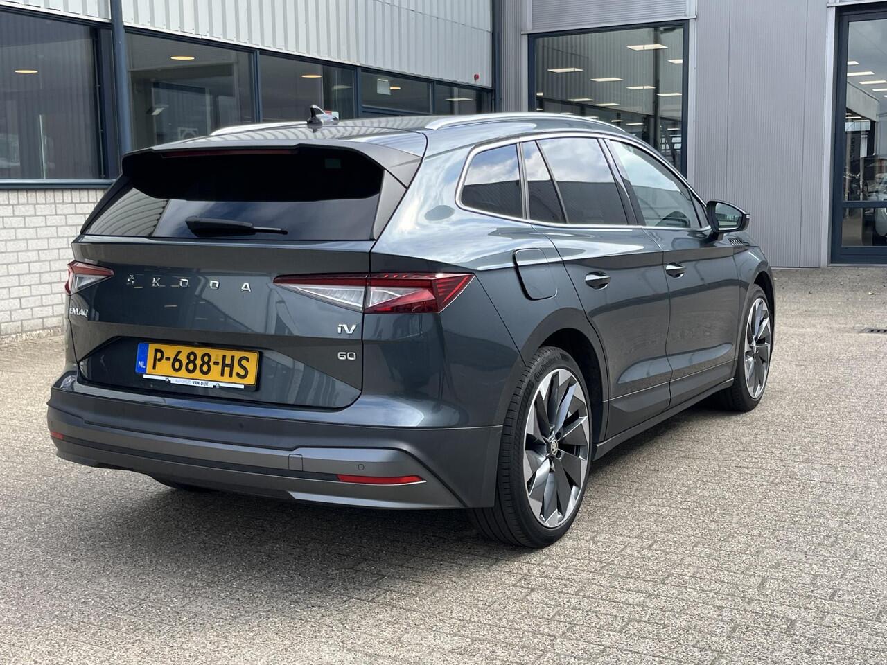 Skoda Enyaq iV 60 | Navi/Leder/Adapt.Cruise/Clima/Stoel+Stuurverw./21"/Apple CarPlay