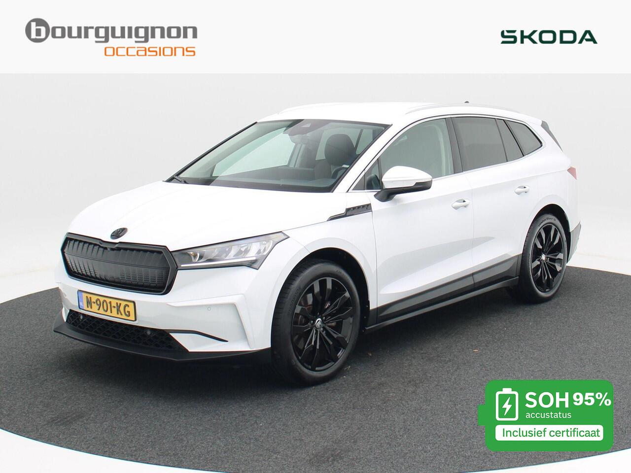 Skoda Enyaq iV 60 180 Pk Automaat | SOH 95% | CarPlay | Stoel- & Stuurverwarming | Climate | Cruise | 20 inch | 81.080 Km!!