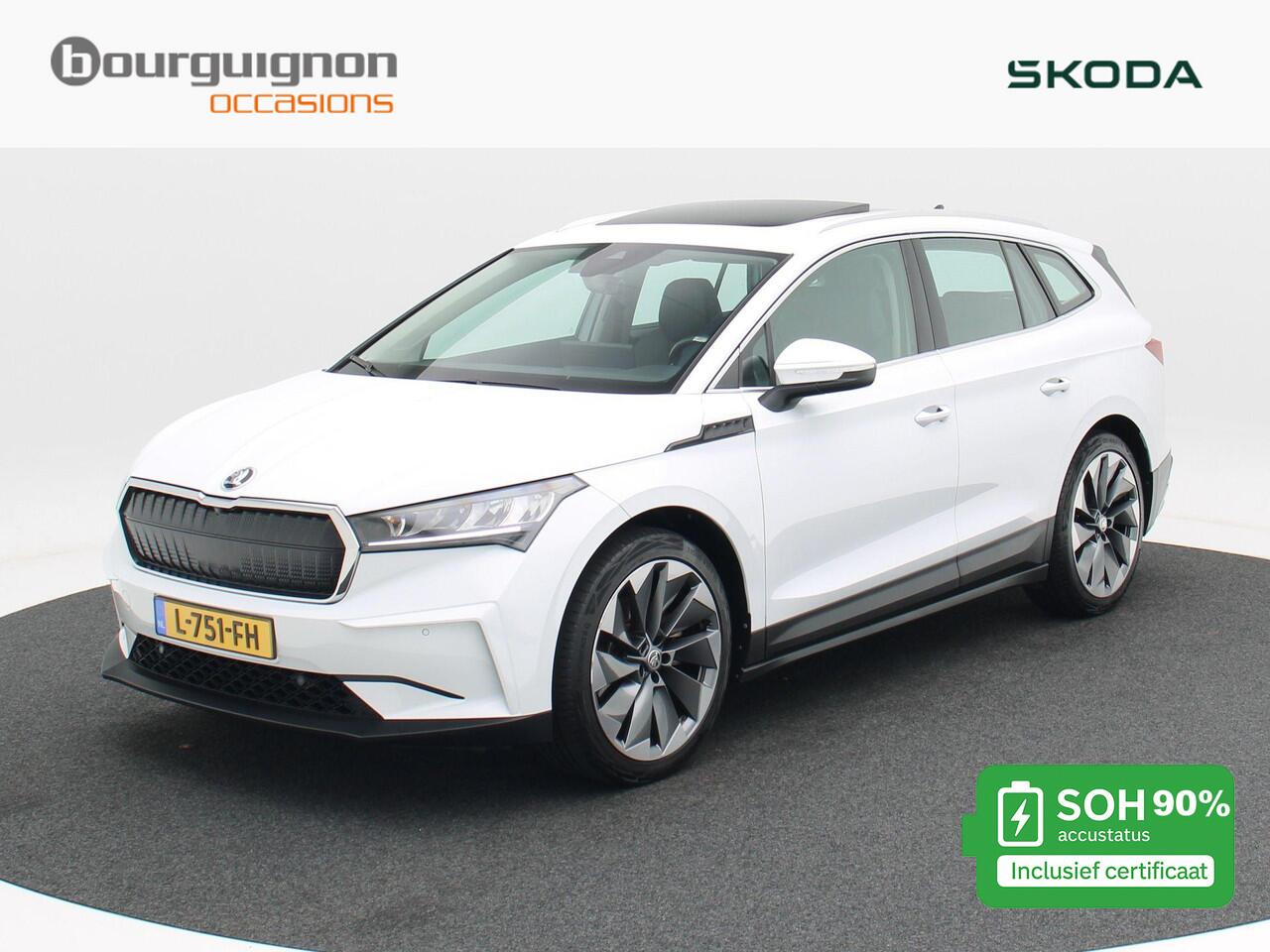 Skoda Enyaq iV 60 | Panoramadak | Adaptive Cruise | Stoelverwarming | Carplay | Camera | Navigatie | 21 inch | 90.965 Km!!