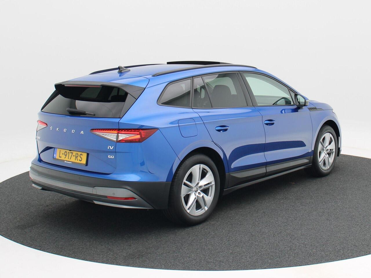 Skoda Enyaq iV 60 | Panoramadak | Adaptive Cruise | Stoelverwarming | 360 Camera | CarPlay | Navigatie | 54.980 Km!!