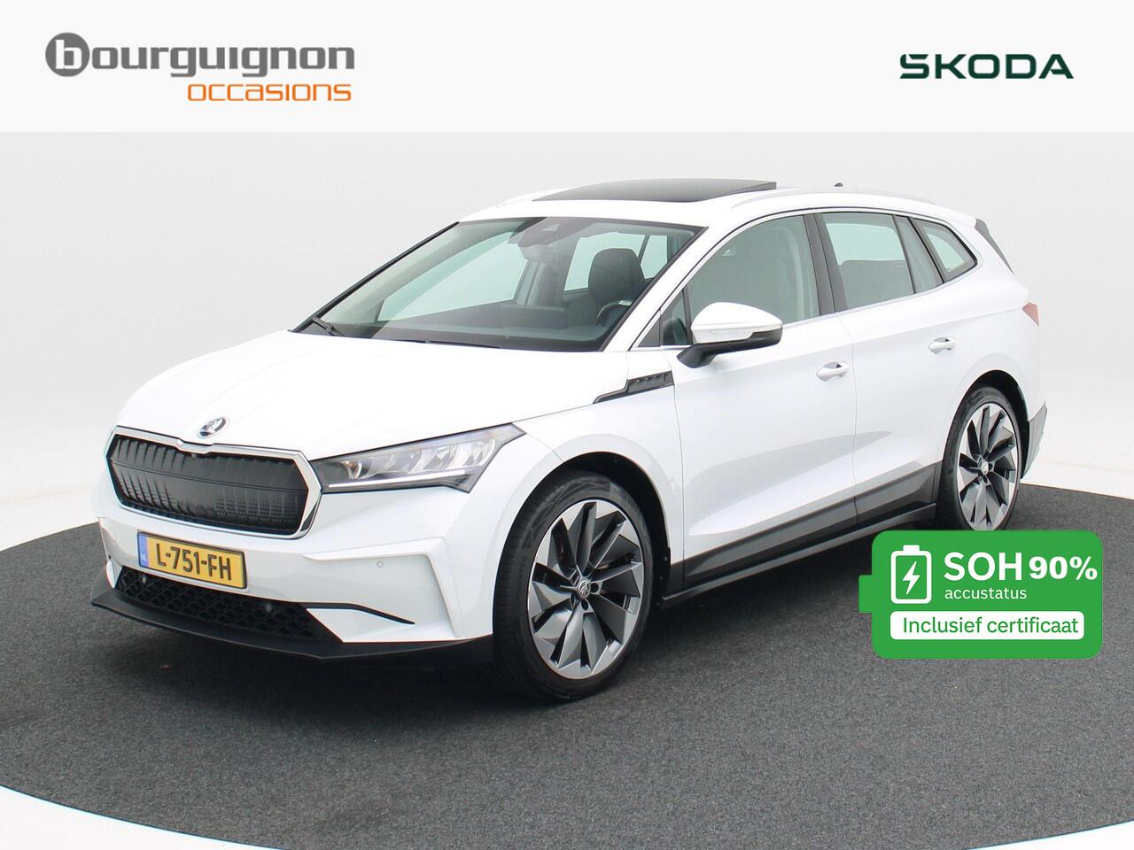 Skoda Enyaq iV 60 | Panoramadak | Adaptive Cruise | Stoelverwarming | Carplay | Camera | Navigatie | 21 inch | 90.970 Km!!