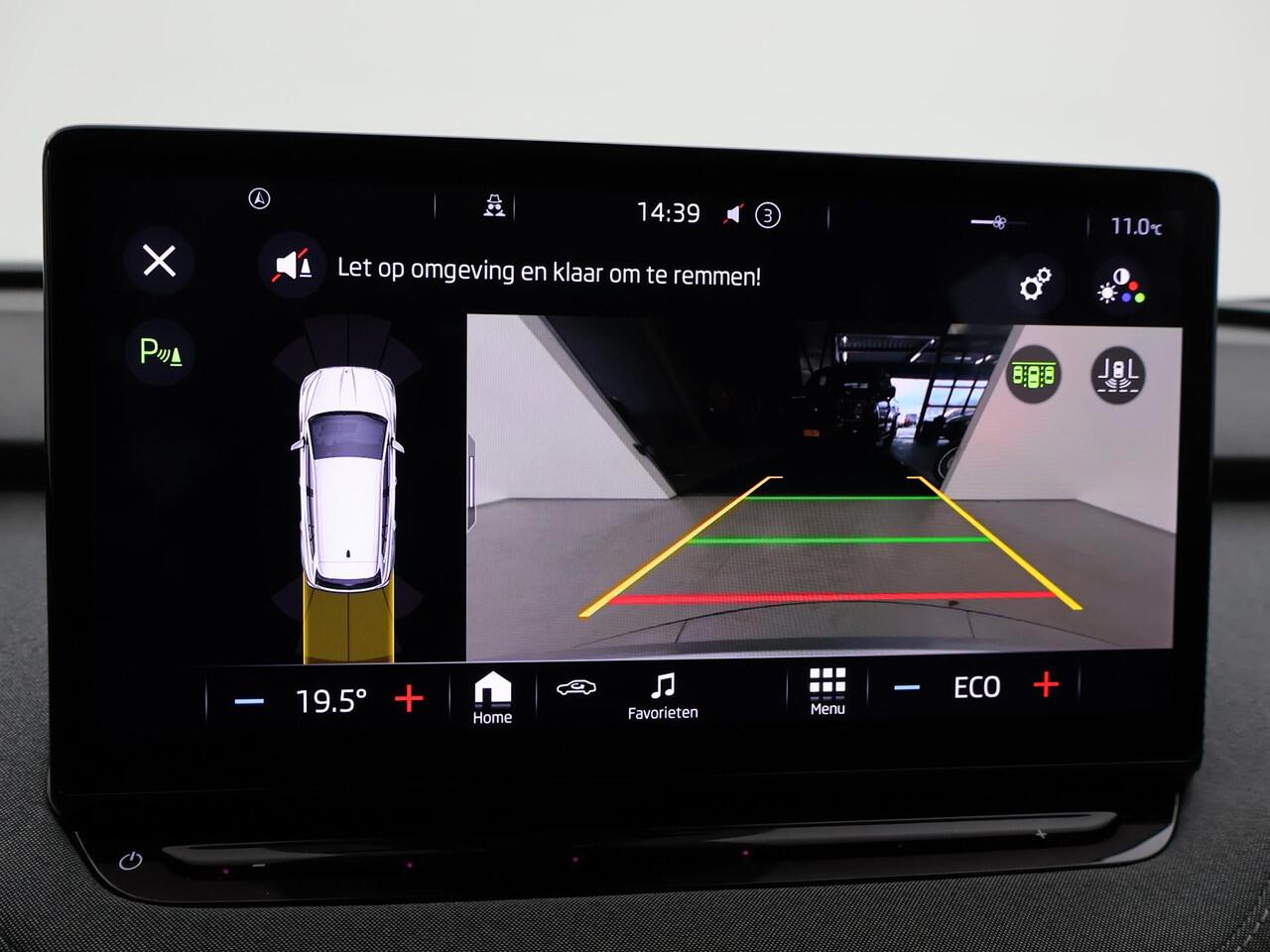 Skoda Enyaq iV 80 + CAMERA | ADAPTIVE CRUISE | SFEERVERLICHTING | CARPLAY | STUURVERW.