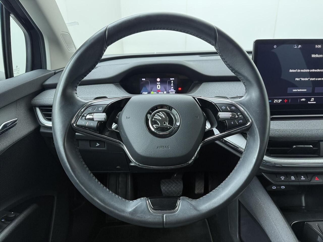 Skoda Enyaq iV 60 | 180 PK | SoH 91% | Achteruitrijcamera | Matrix LED koplampen | Voorstoelen verwarmd | 20" LM velgen |