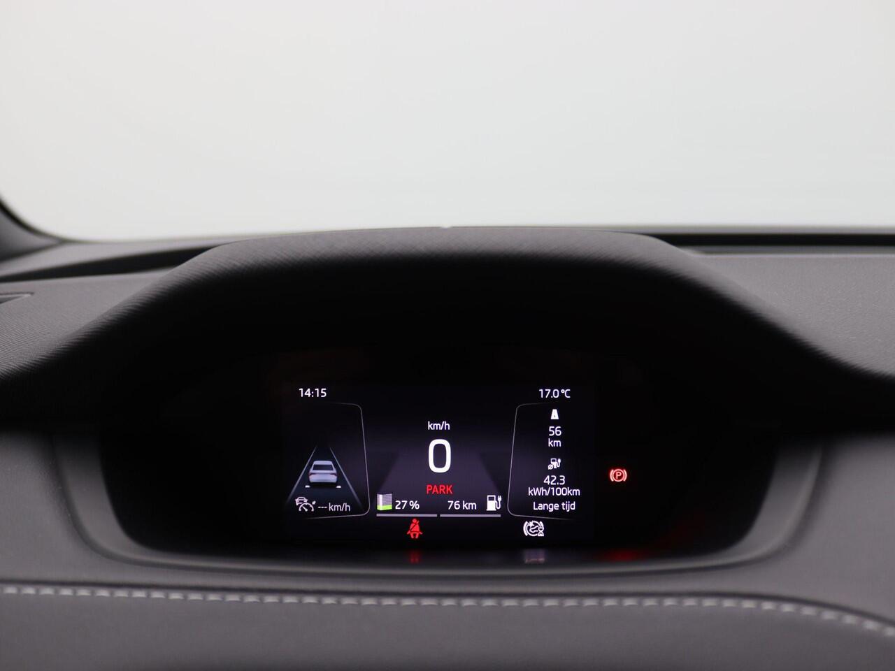 Skoda Enyaq iV 60 Sportline 170PK Aut. SOH 94%, Trekhaak, Virtual Pedal, Keyless, Side Assist, Achteruitrijcamera, Stoel-Stuurverwarming, 20" LM Velgen, Matrix LED-Verlichting