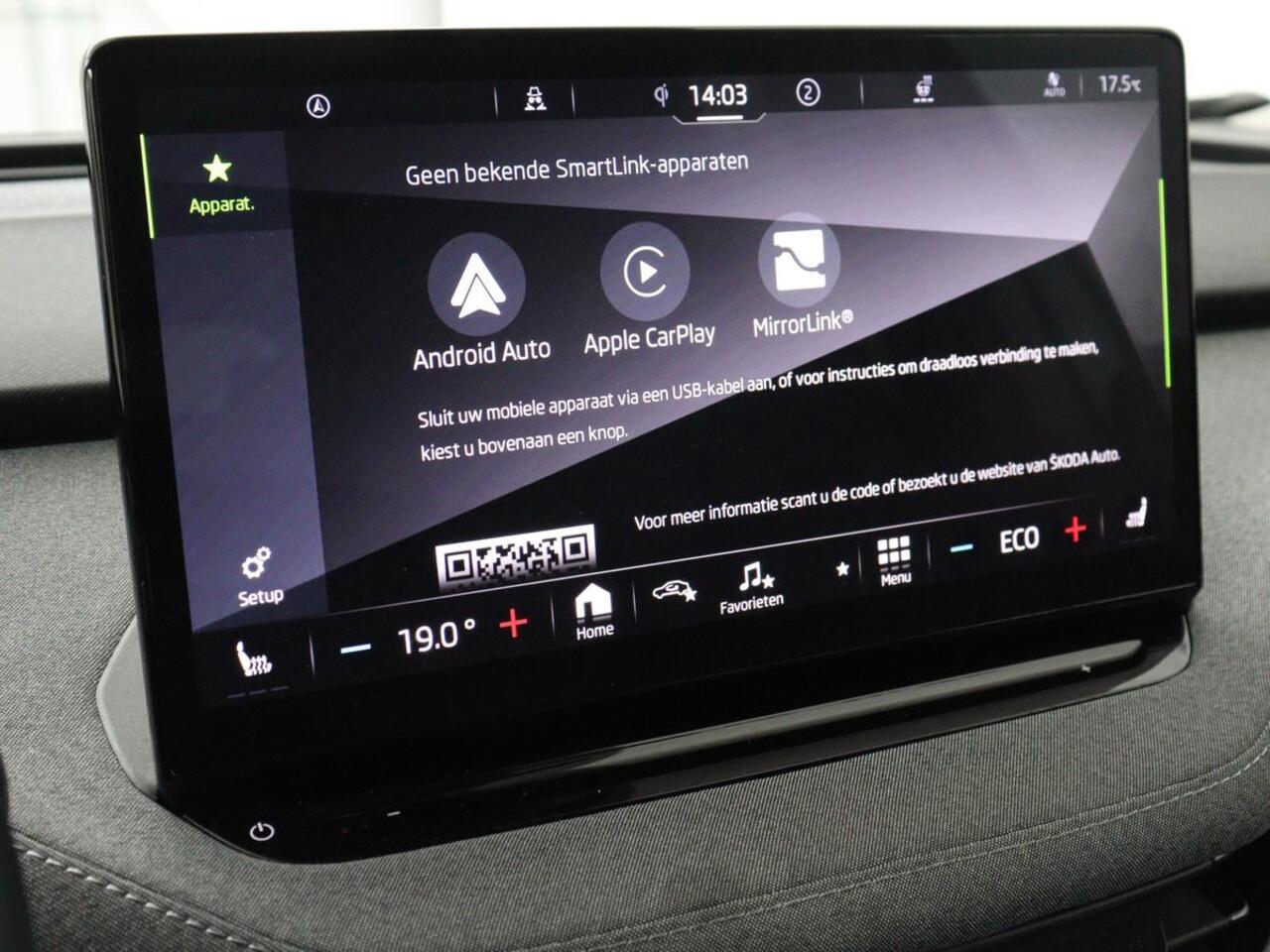 Skoda Enyaq iV 60 | Stoelverwarming | Matrix LED | Camera | Keyless | Stuurverwarming | Carplay | 20'' | Half leder | Navigatie | Chroom Pack | Digital Cockpit | Cruise control | Climate control