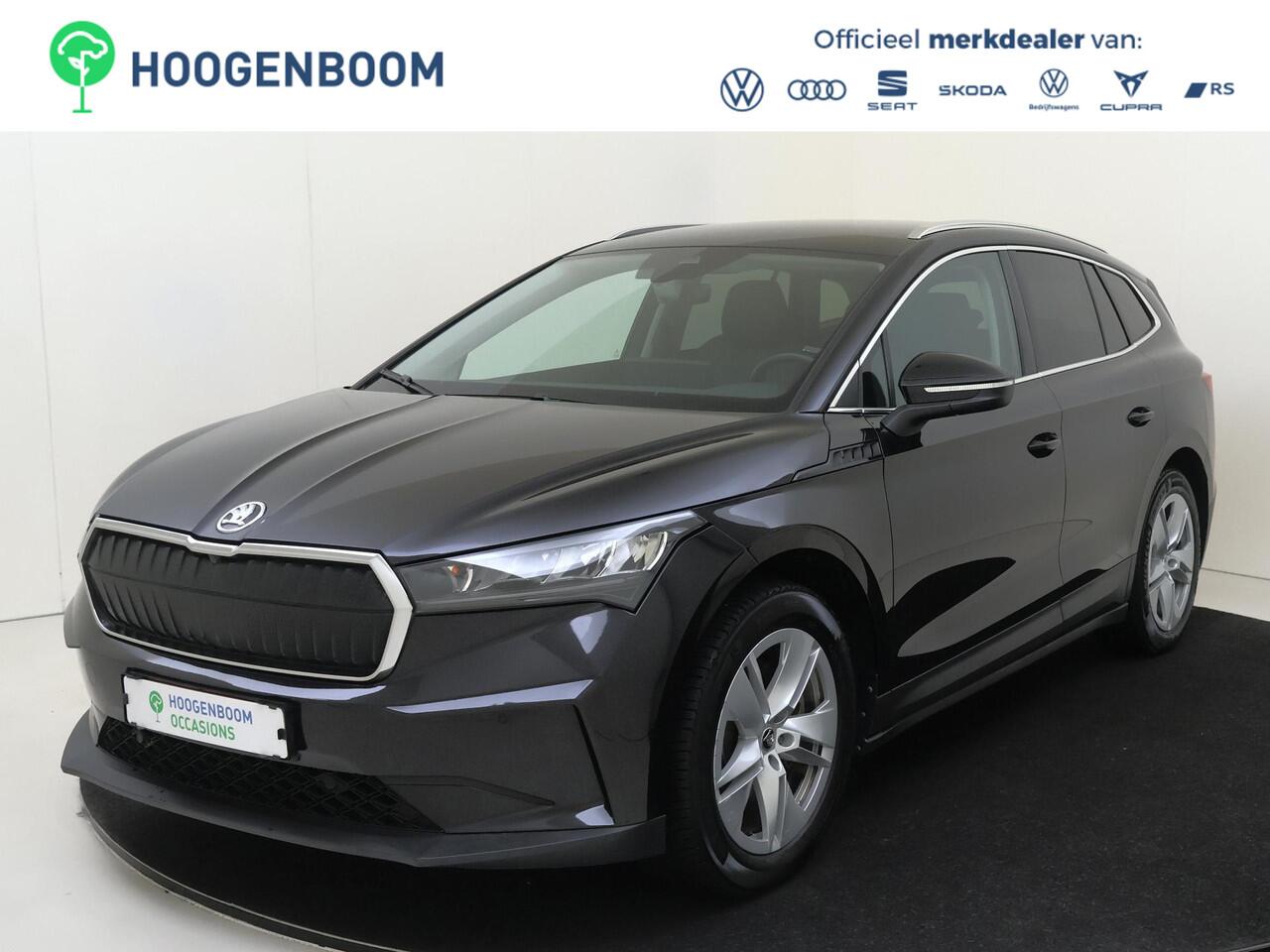Skoda Enyaq iV 80 | SoH 91% | Warmtepomp | Dodehoek detectie | Keyless | Navigatie | Adaptieve cruise control | Achteruitrijcamera | Stoel- en stuurwielverwarming | 3-zone airco |