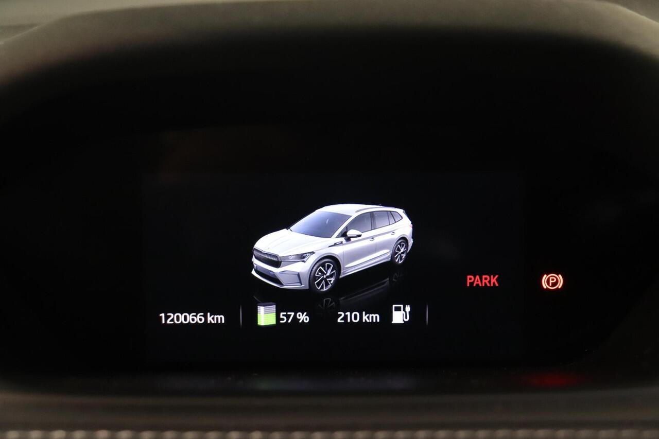 Skoda Enyaq iV 80 Sportline | Camera | SoH 91 % | Adaptieve cruise control | Warmtepomp | Stoelverwarming |