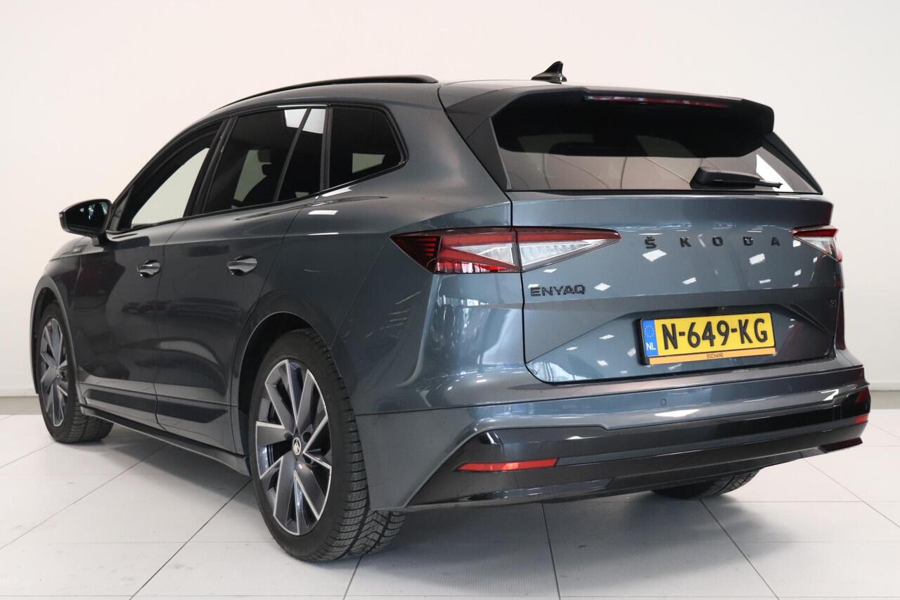 Skoda Enyaq iV 80 Sportline | Camera | SoH 91 % | Adaptieve cruise control | Warmtepomp | Stoelverwarming |