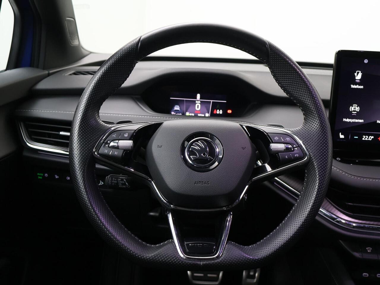 Skoda Enyaq iV 60 Sportline | 180 PK | SoH 89% | Multifunctioneel stuurwiel | Adaptive Cruisecontrol | Achteruitrij camera |