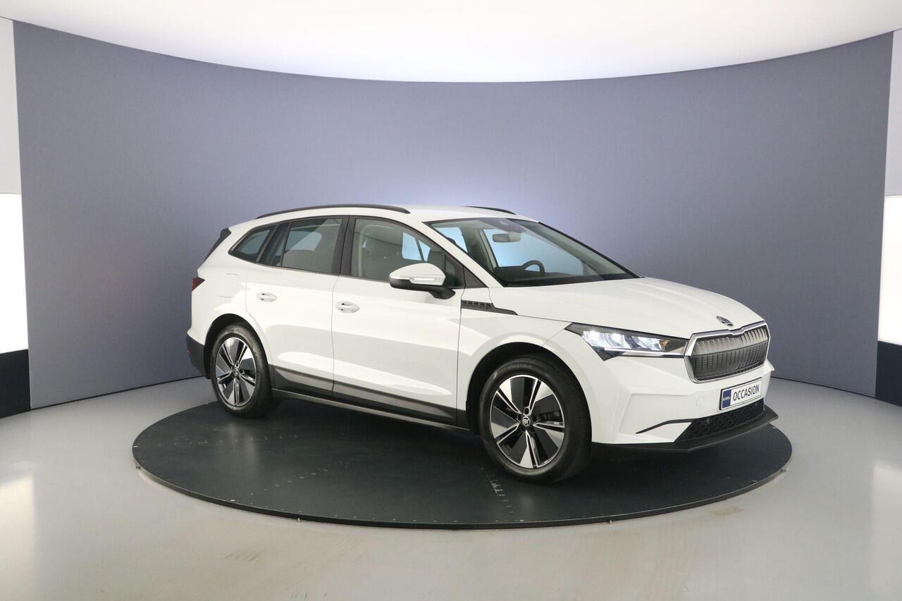 Skoda Enyaq iV 60 180pk Automaat Navigatie, Cruise control, Parkeersensor achter, Stoelverwarming, Airco, LED koplampen, DAB, Radio, Bluetooth, App connect