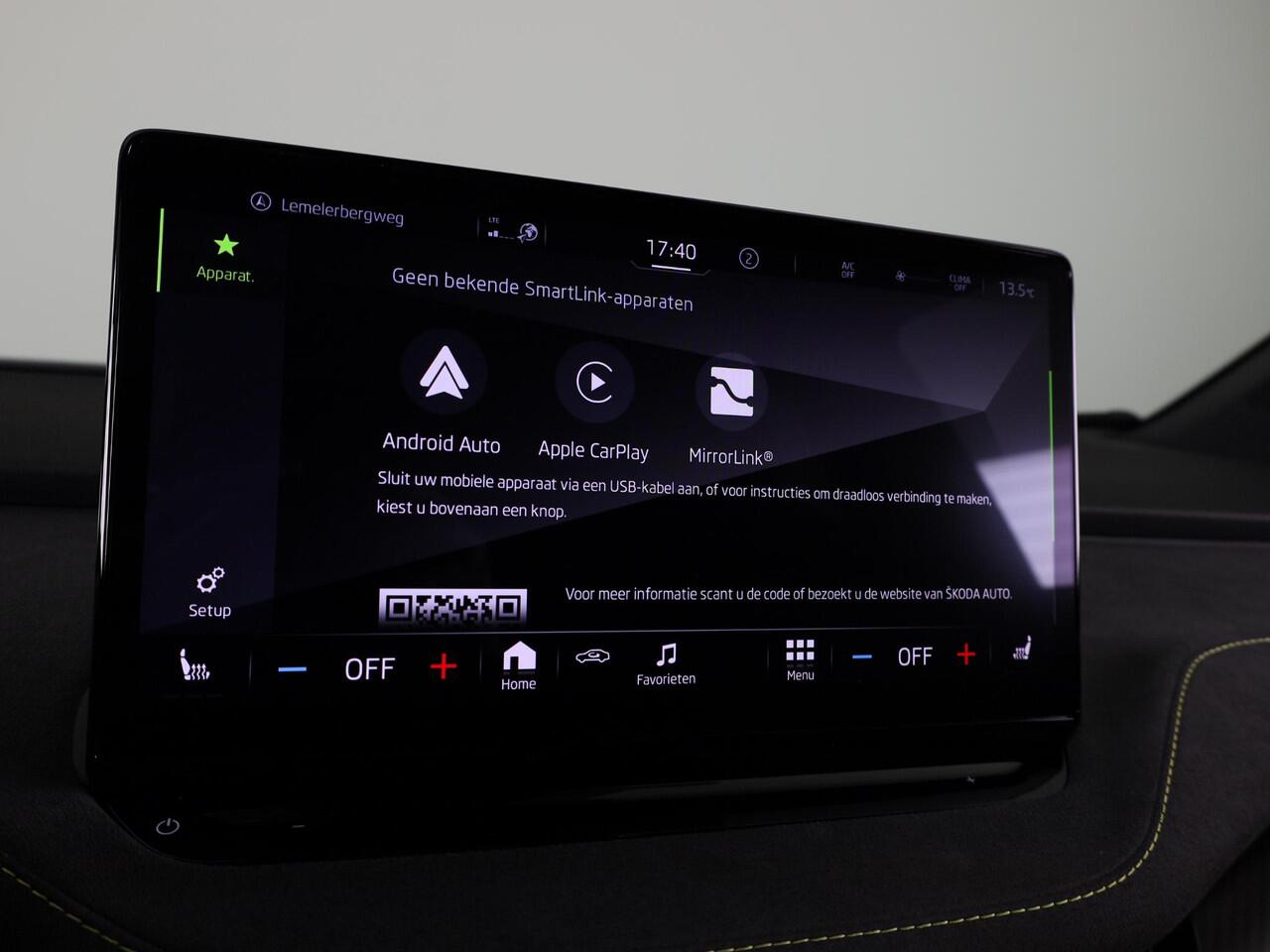 Skoda Enyaq iV Coupé 80 RS 299pk | SoH 93% | Panoramadak | Elektrisch verstelbare stoelen met geheugen | Verwarmbare voorstoelen en achterbank |