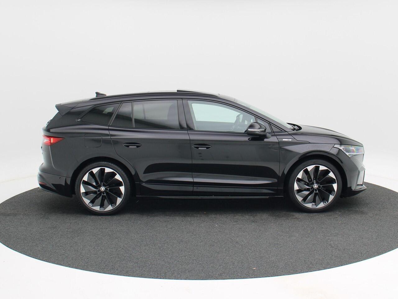 Skoda Enyaq iV 80 204 Pk Sportline | Panoramadak | Adaptive Cruise | Climate Control | Stoel/Stuurverwarming | Navigatie | Camera | Carplay | 21 Inch | 37.400 Km!!