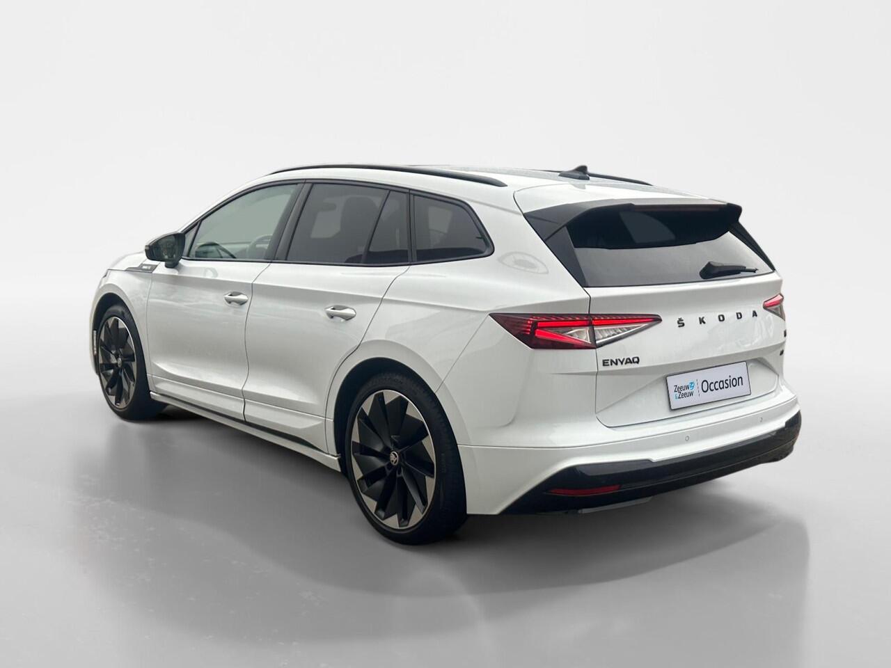 Skoda Enyaq iV 60 Sportline | SOH 90% | 21 INCH | PANORAMA | SFEERVERLICHTING | SPORTSTOELEN | CARPLAY |