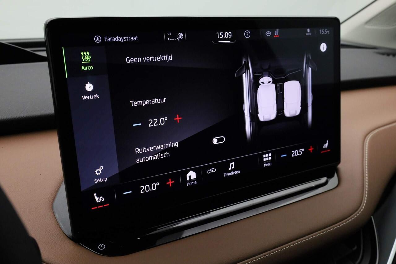 Skoda Enyaq iV Coupé Business Edition Plus 204 pk | Warmtepomp | Pano | Leder | Camera | Matrix LED | Keyless | Canton | 20 inch