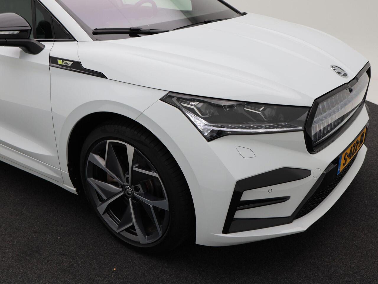 Skoda Enyaq iV Coupé 80 RS | Panoramadak | Full LED | Canton Audio | Adaptive Cruise | Stoelverwarming | Camera | 21 Inch | 80.917 Km!!