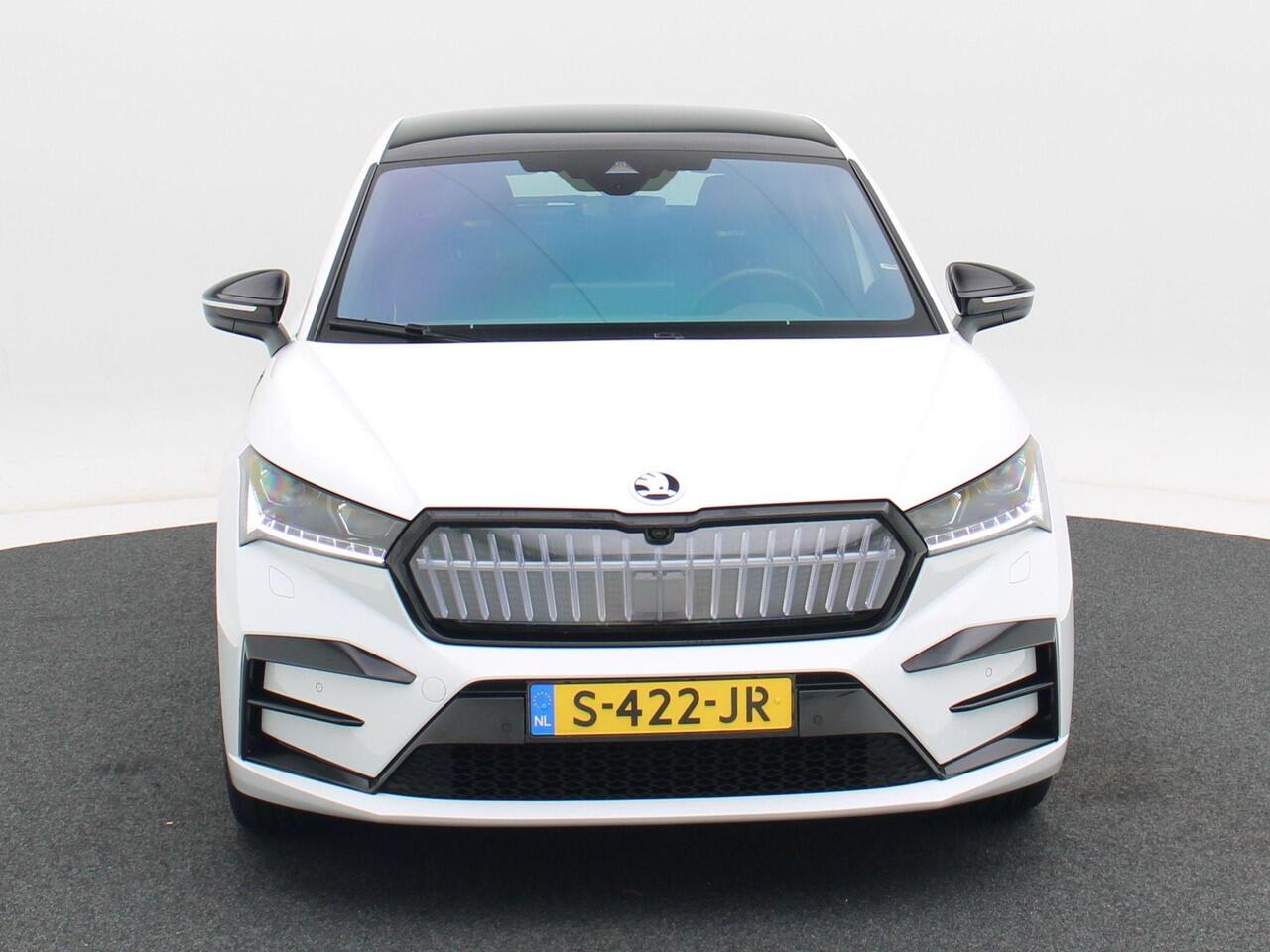 Skoda Enyaq iV Coupé 80 RS | Panoramadak | Full LED | Canton Audio | Adaptive Cruise | Stoelverwarming | Camera | 21 Inch | 80.917 Km!!