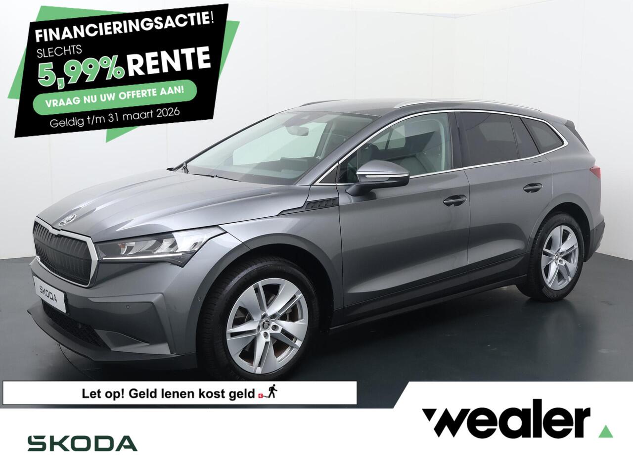 Skoda Enyaq iV 80 | 204 PK | SoH 94% | Navigatiesysteem | Achteruitrijcamera | Climate control | Led verlichting |