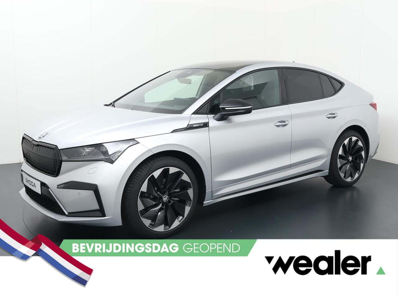Skoda Enyaq iV Coupé 60 Sportline 180 pk | Panoramadak | SoH 91% | Apple Carplay/Android Auto | Navigatie | 21" Lichtmetalen velgen